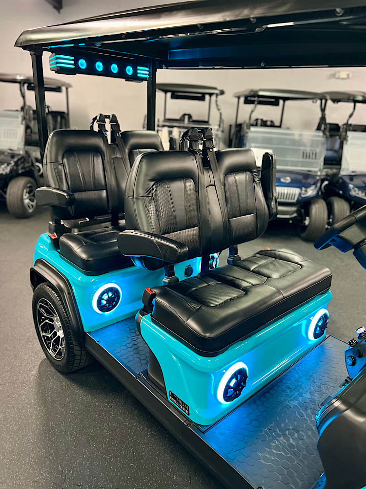 2025 Evolution D5 Ranger 4 Plus - Sky Blue - Joe's Carts
