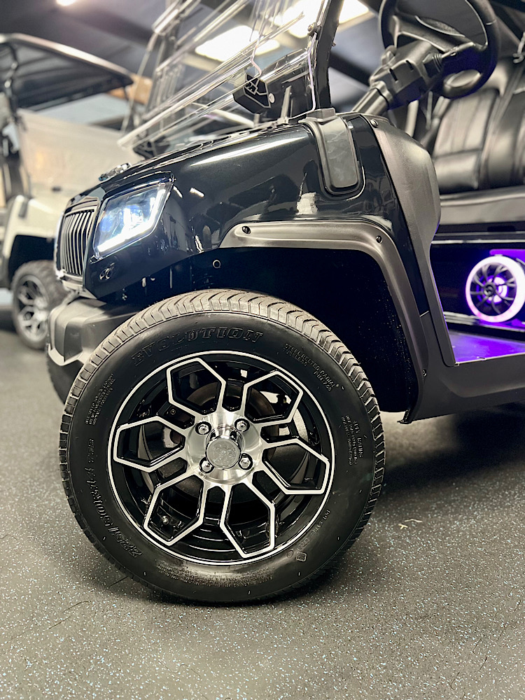 2025 Evolution D5 Ranger 4 Plus - Black Sapphire - Joe's Carts