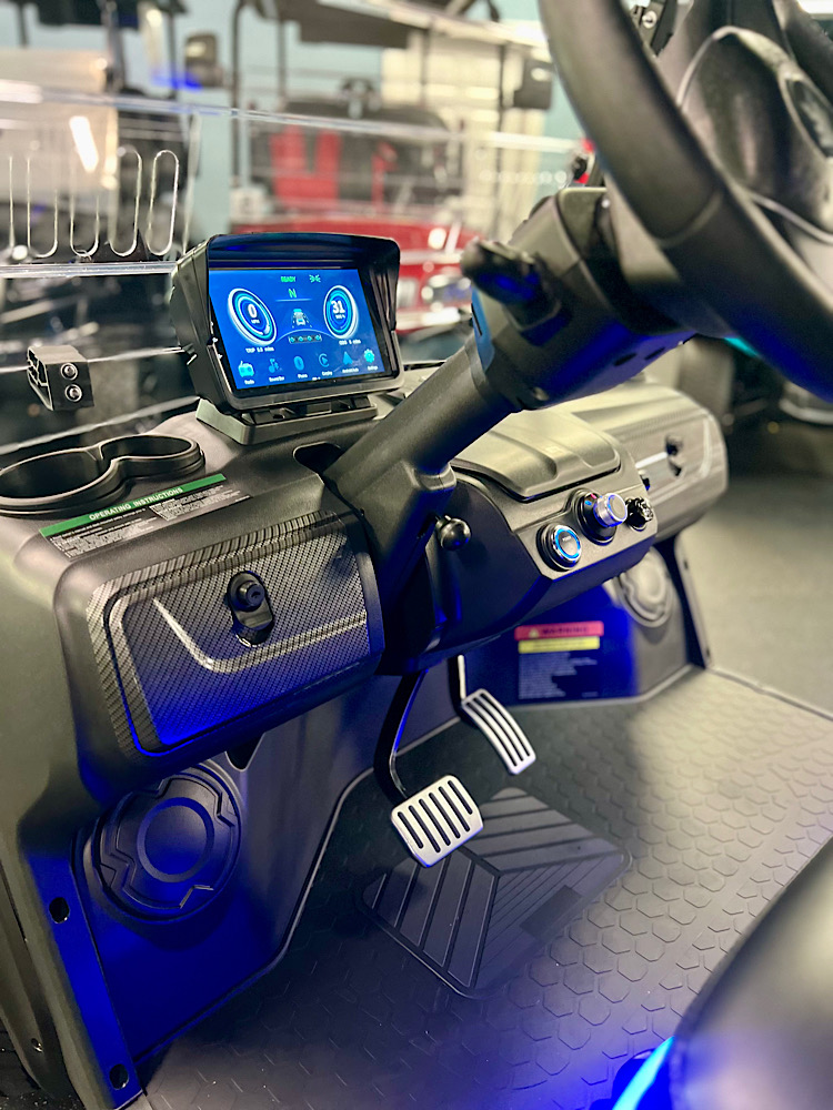 2025 Evolution D5 Ranger 2+2 Plus - Mediterranean Blue - Joe's Carts
