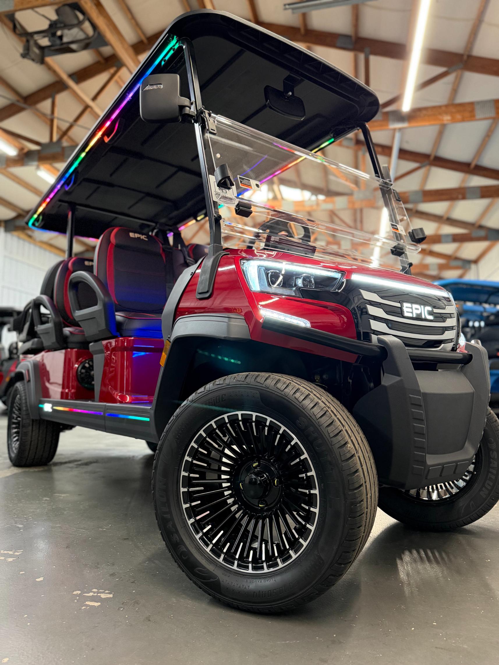 2026 EPIC E60FX - Metallic Cherry - Joe's Carts