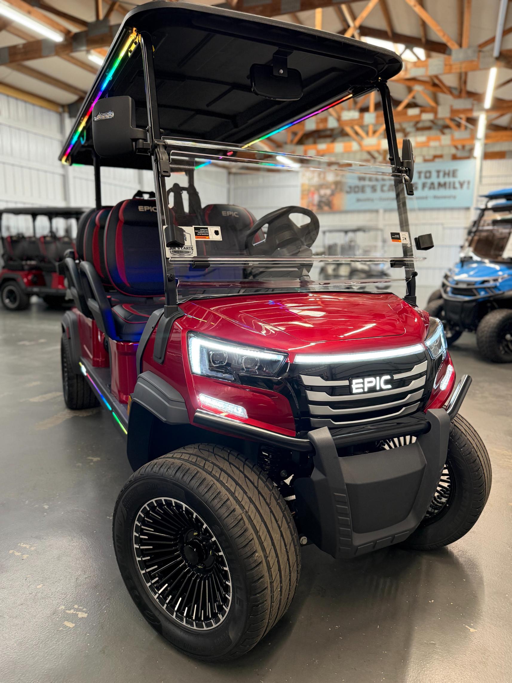 2026 EPIC E60FX - Metallic Cherry - Joe's Carts