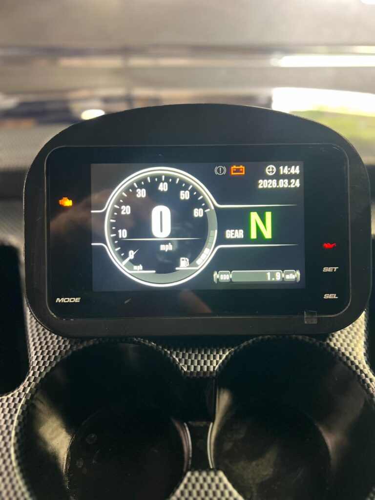 2026 ICON G60L - Indigo Blue - Black Seats - Joe's Carts