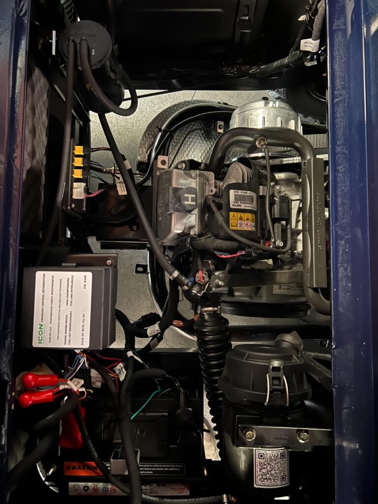 2026 ICON G60L - Indigo Blue - Black Seats - Joe's Carts